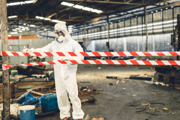 Professional Drug Lab Cleanup technician working in Carmichael, CA